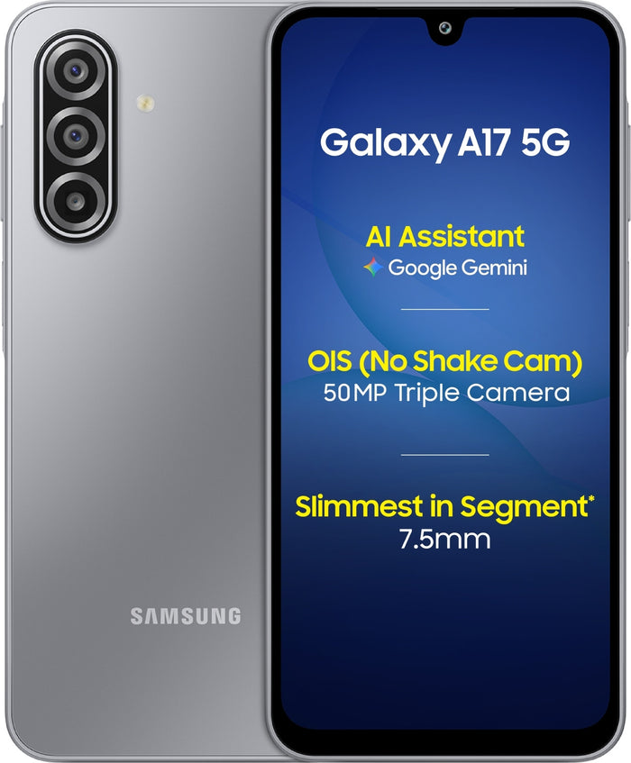 Samsung A17 5G (Gray, 128 GB) (6 GB RAM)