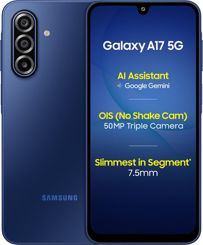 Samsung A17 5G (Blue, 128 GB) (6 GB RAM)