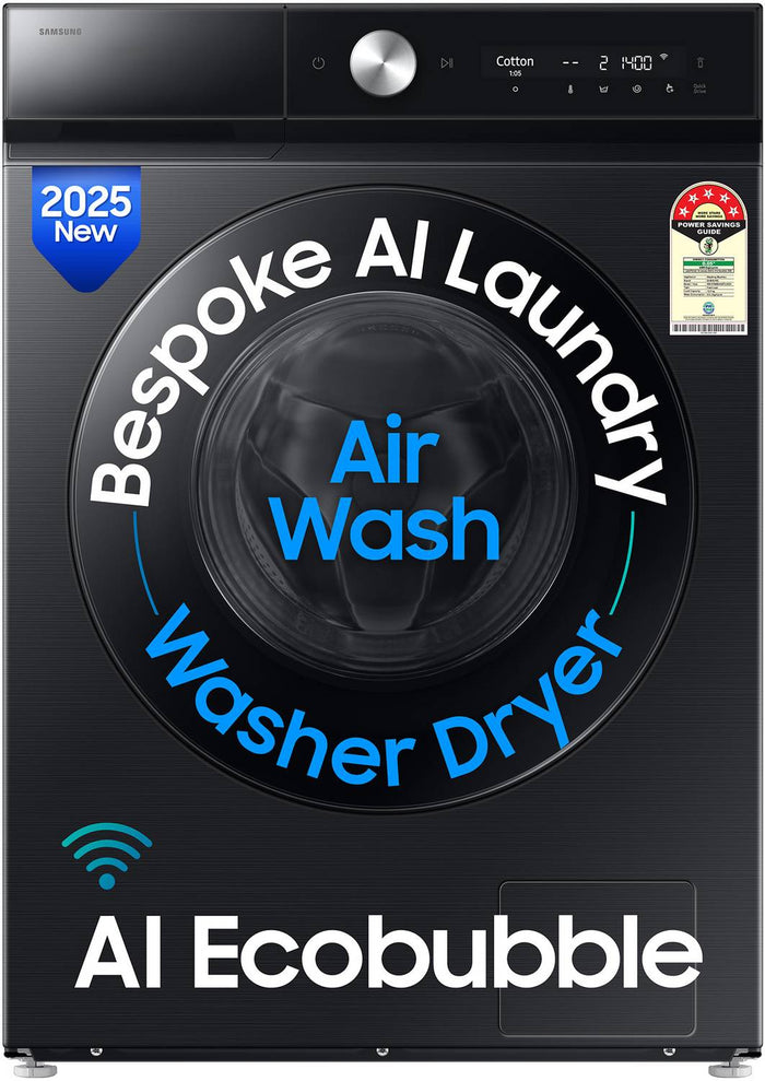 Samsung WD12FG5B34BBTL 12/7KG Washer Dryer Silver