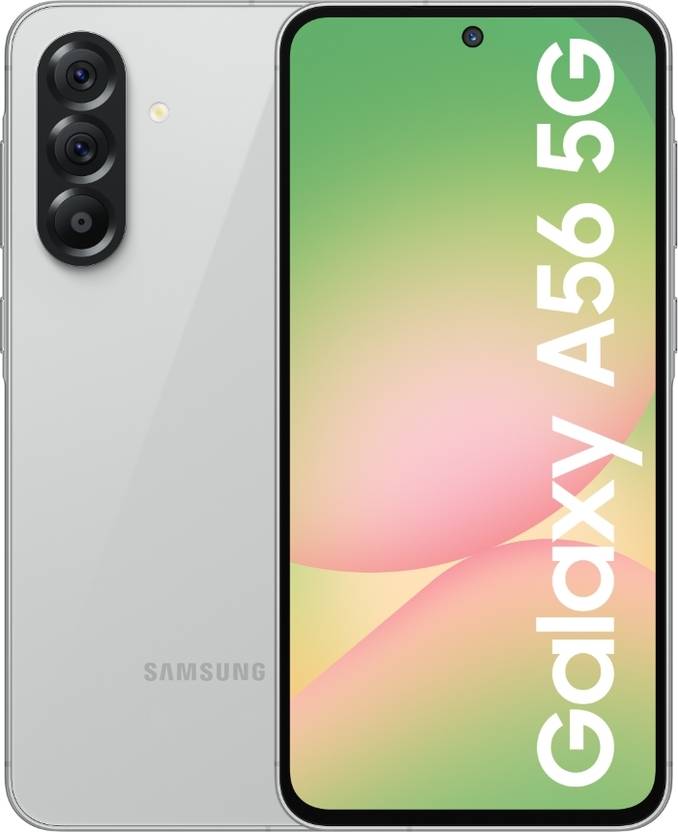 Samsung A56 5G (Gray, 256 GB) (12 GB RAM)