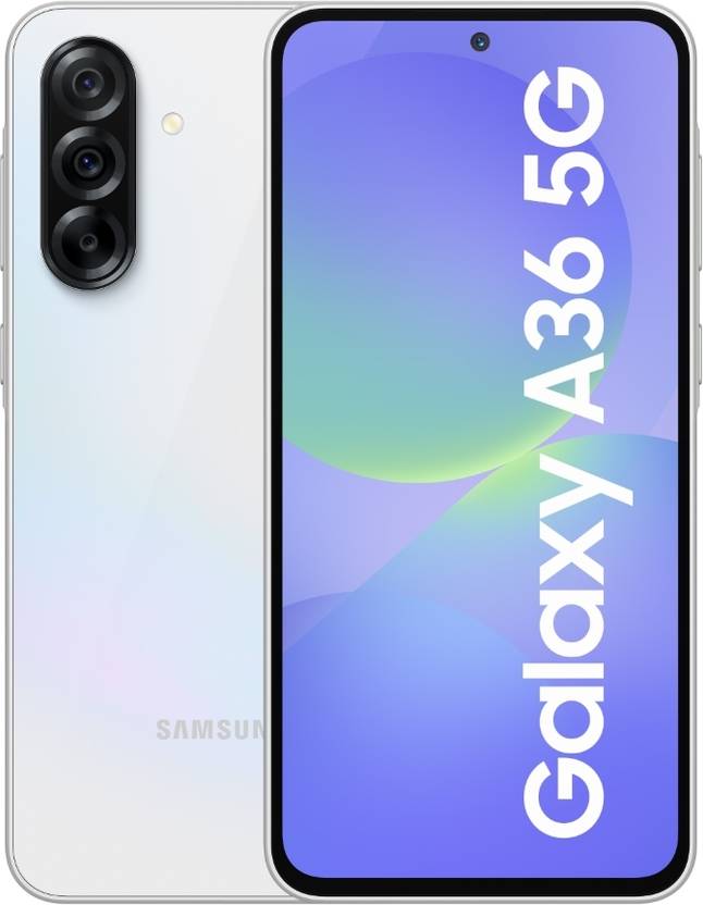 Samsung A36 5G (White, 256 GB) (8 GB RAM)