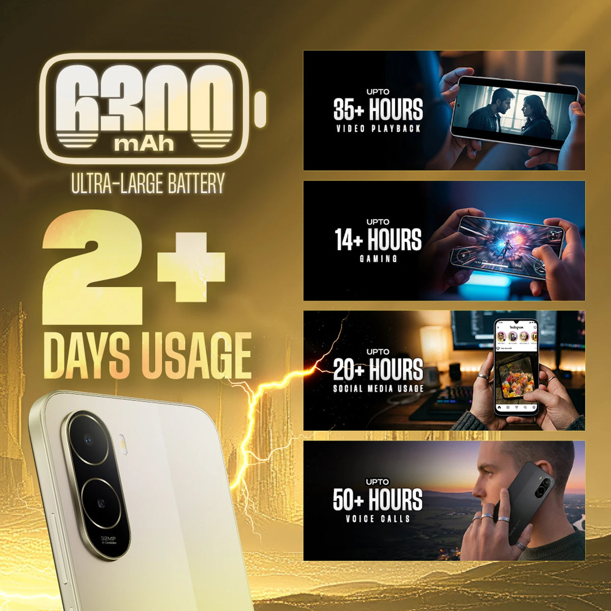 POCO:SMART PHONES:C85X 4/64GB GOLD 5G