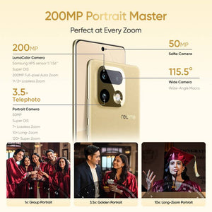 realme 16 Pro+ (Master Gold, 256 GB) (8 GB RAM)