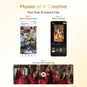 realme 16 Pro+ (Master Gold, 256 GB) (8 GB RAM)