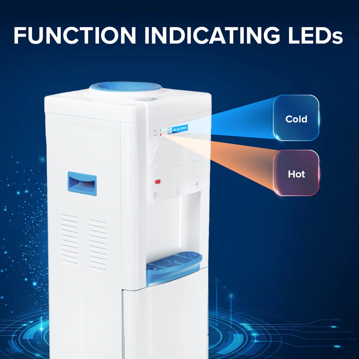 BLUESTAR:WATER DISPENSER:BWD3FMRGA