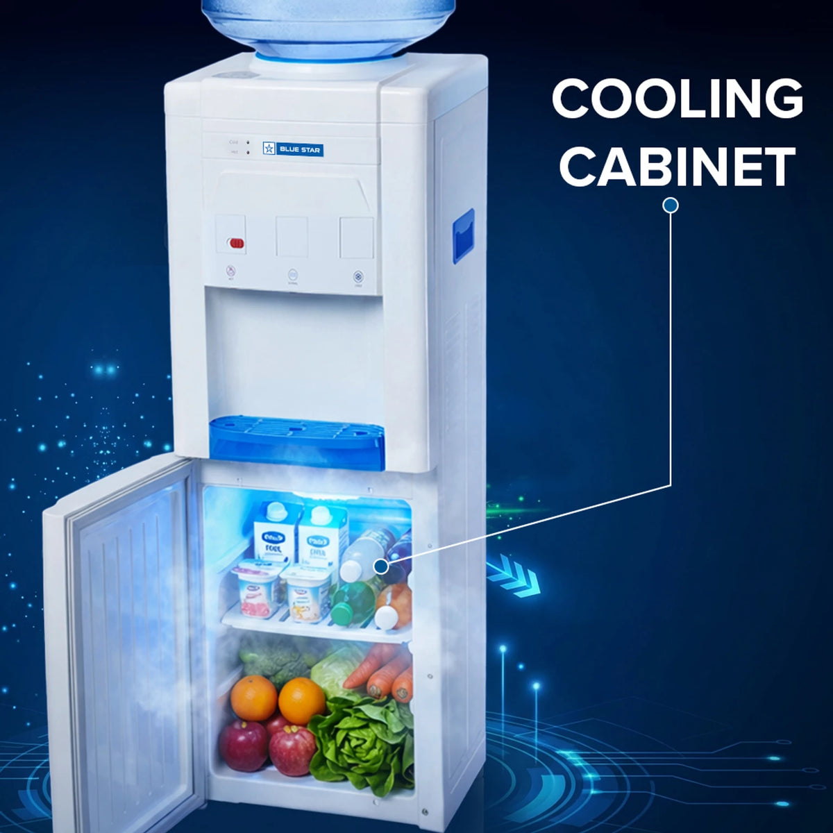 BLUESTAR:WATER DISPENSER:BWD3FMRGA