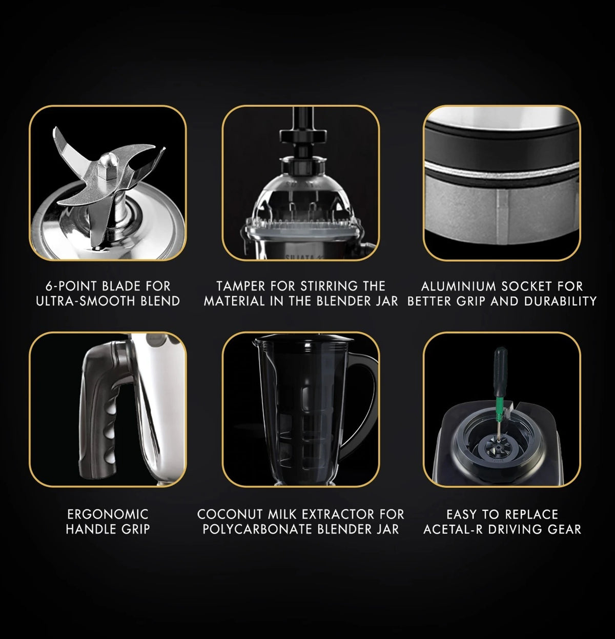 SUJATA:MIXER GRINDER:MG03 BLACK