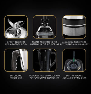 SUJATA:MIXER GRINDER:MG03 BLACK