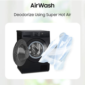 Samsung WD12FG5B34BBTL 12/7KG Washer Dryer Silver - Oxygen The Digital Expert
