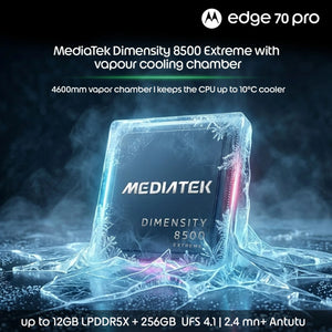 MOTOROLA:SMART PHONES:EDGE 70 MAX 8/256 DARK SHADOW PBCV0000IN