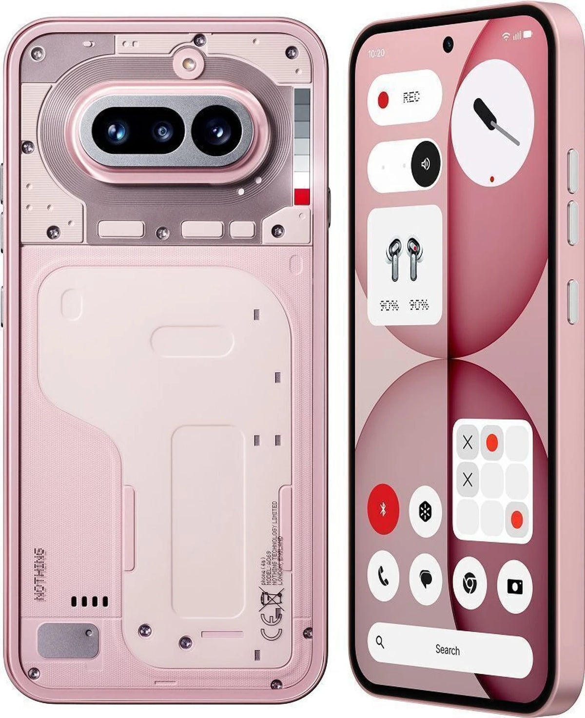NOTHING:SMART PHONES:PHONE (4A) 8/256 PINK