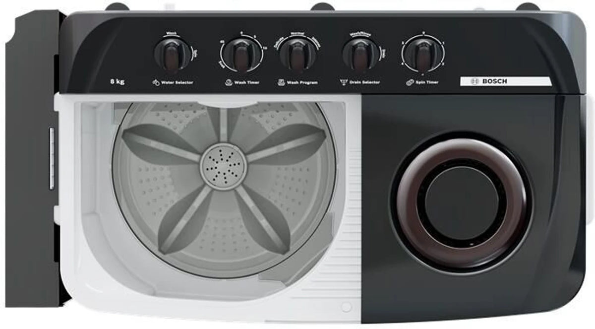 BOSCH:WASHING MACHINE:WJP80AU0IN 8.0 KG BURGUNDY