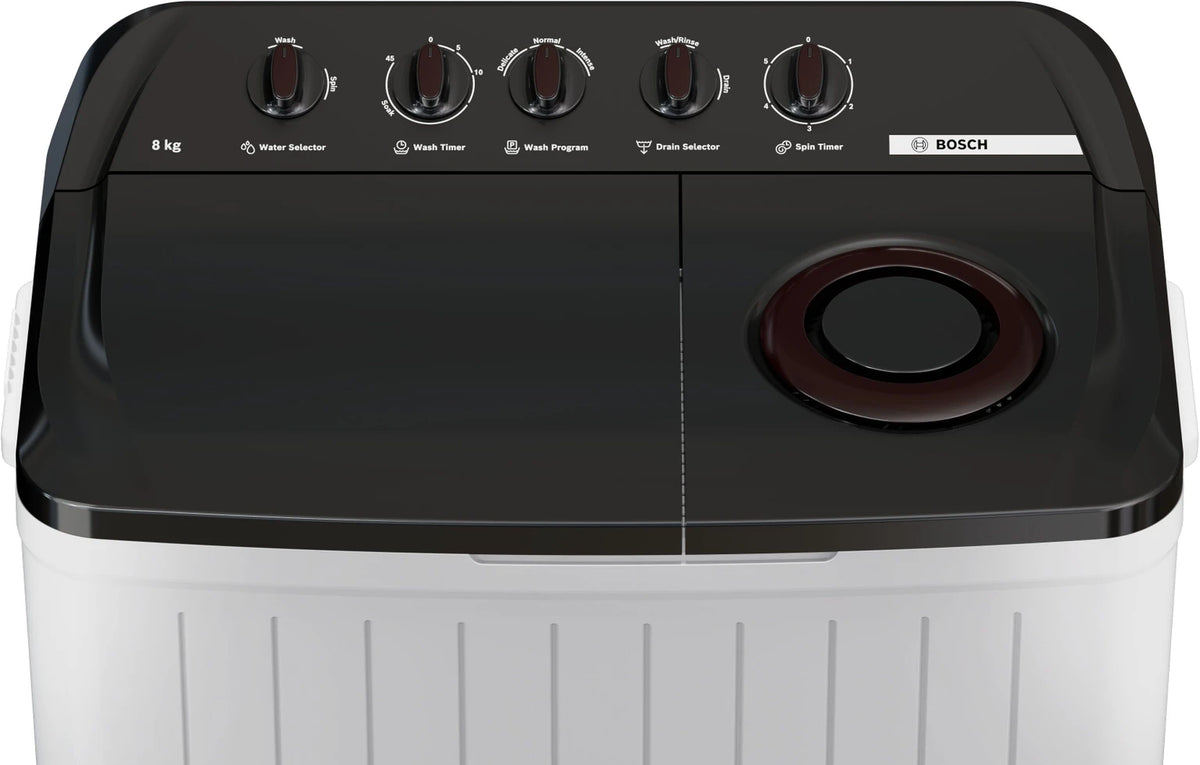 BOSCH:WASHING MACHINE:WJP80AU0IN 8.0 KG BURGUNDY