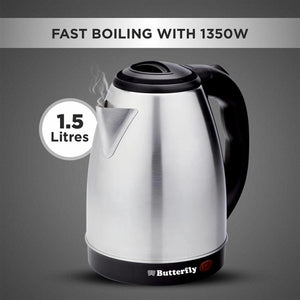 BUTTERFLY:ELECTRIC KETTLE:EVO PRO 1.5 L ELECTRIC KETTLE
