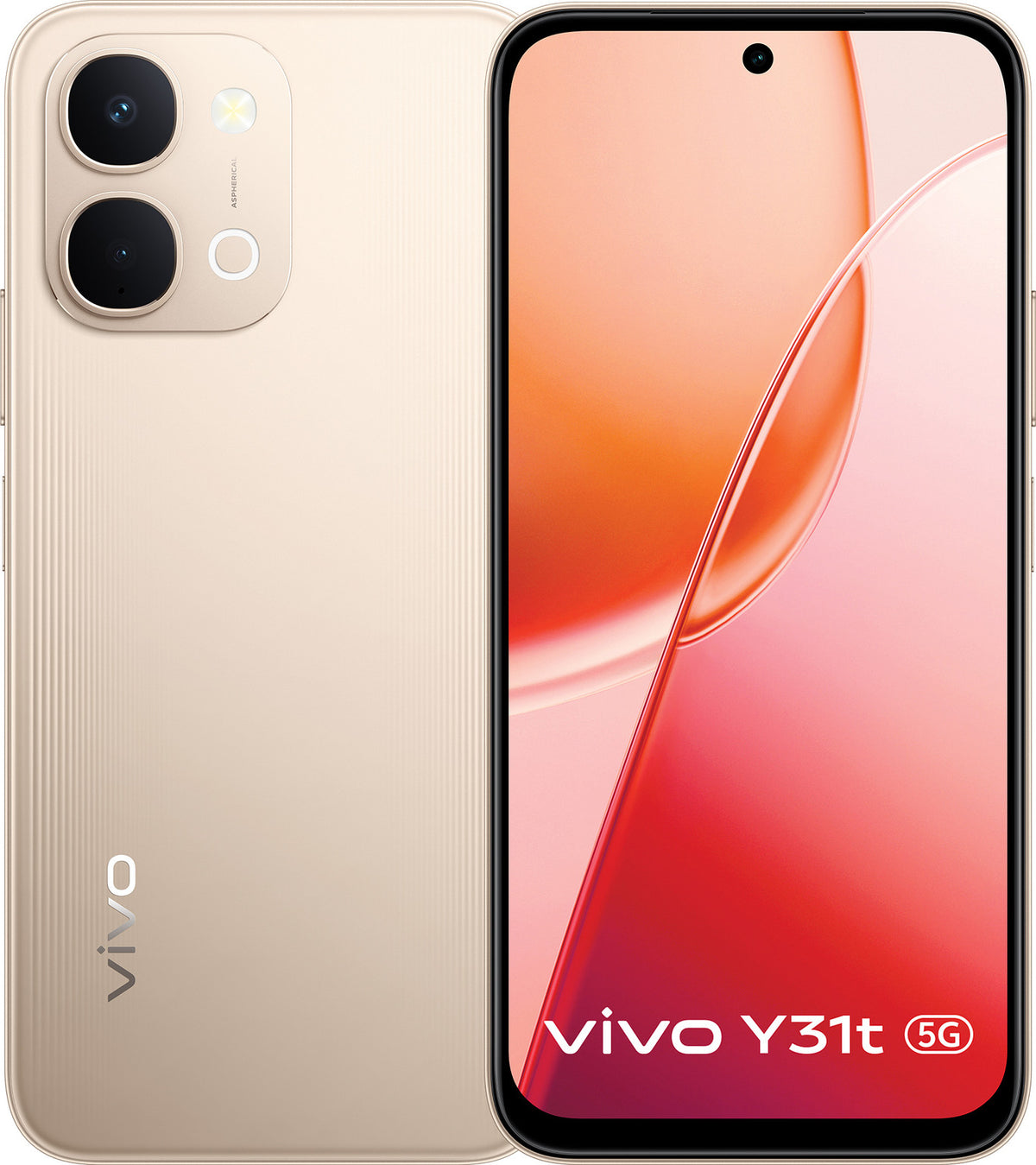 VIVO:SMART PHONES:Y31T 6/128 GOLDEN MIST