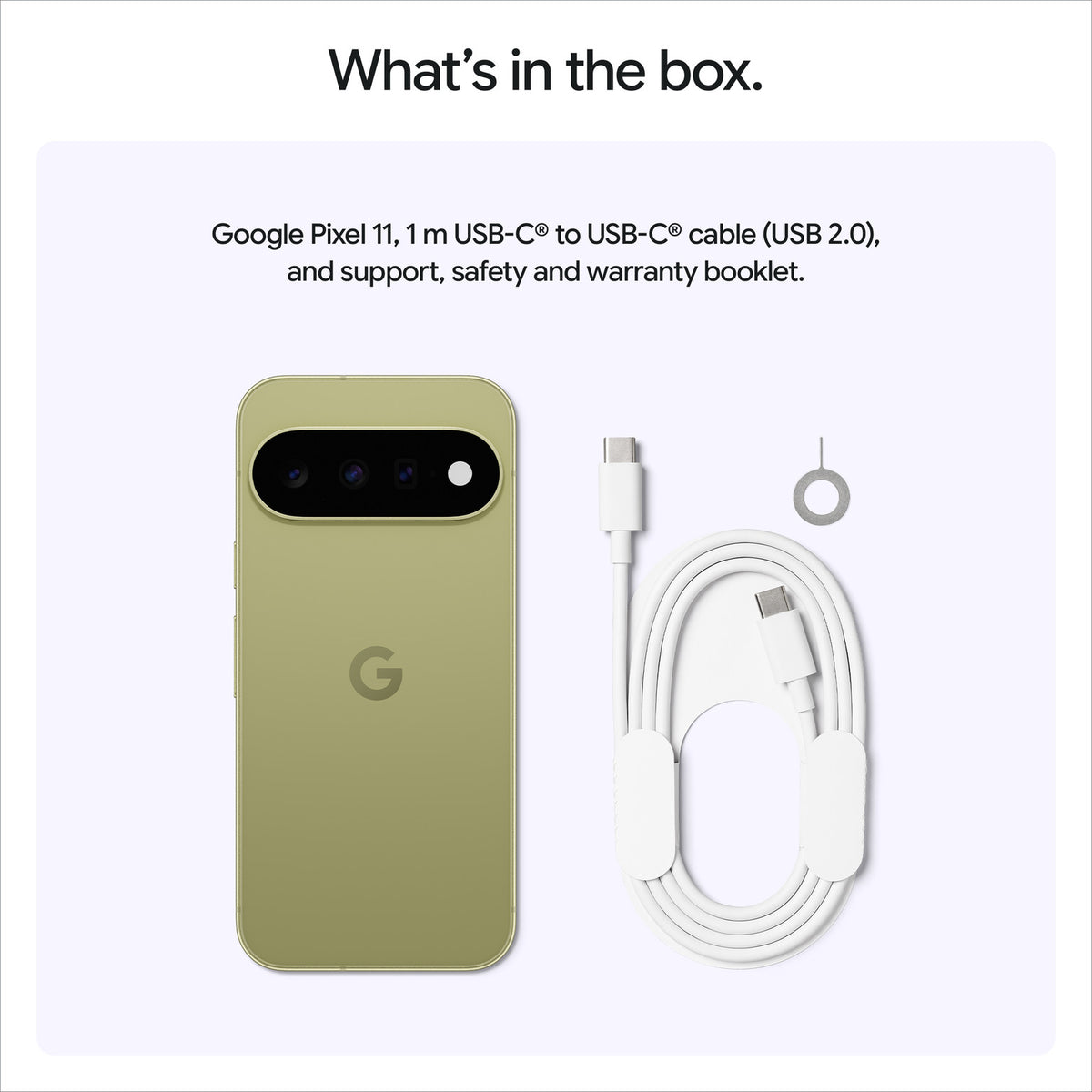 GOOGLE:SMART PHONES:PIXEL 11 256GB PISTACHIO
