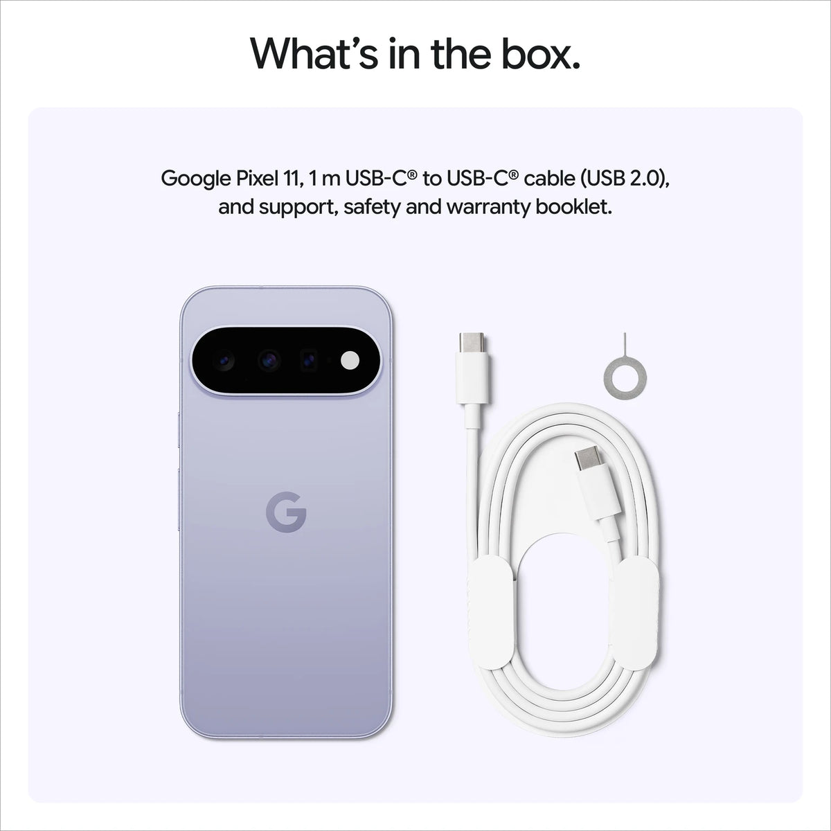 GOOGLE:SMART PHONES:PIXEL 11 256GB FROST