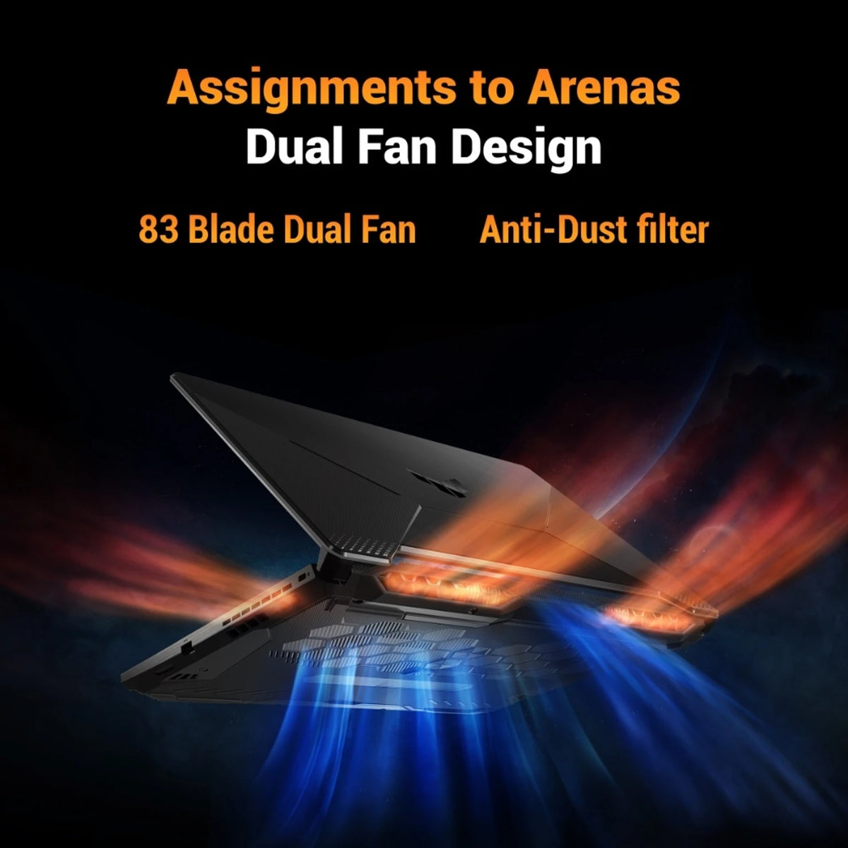 ASUS:LAPTOPS: TUF A15 FA506NCG-HN443WS RYZEN 7 155 | 16GB | 512GB SSD | RTX 3050 4GB GFX | 15.6" FHD 144HZ | WIN 11 | MSO | GRAPHITE BLACK