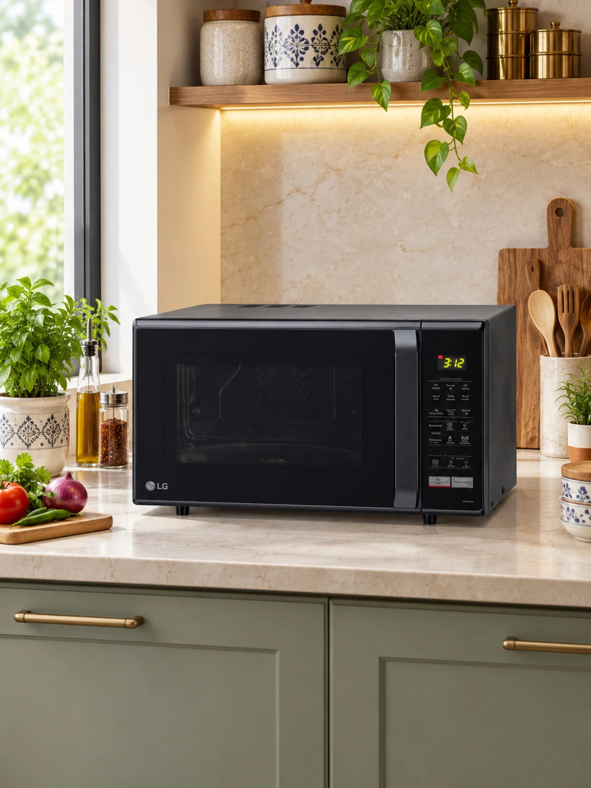 LG:MICROWAVE OVEN:MC2846BG.DBKQILN