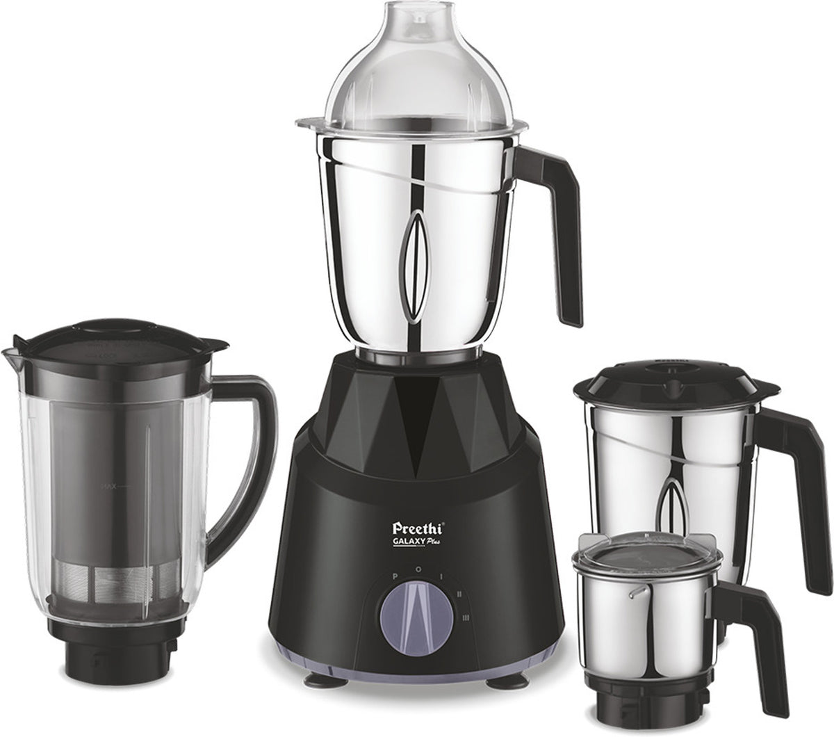 PREETHI:MIXER GRINDER:GALAXY PLUS 3 JAR+JUICER
