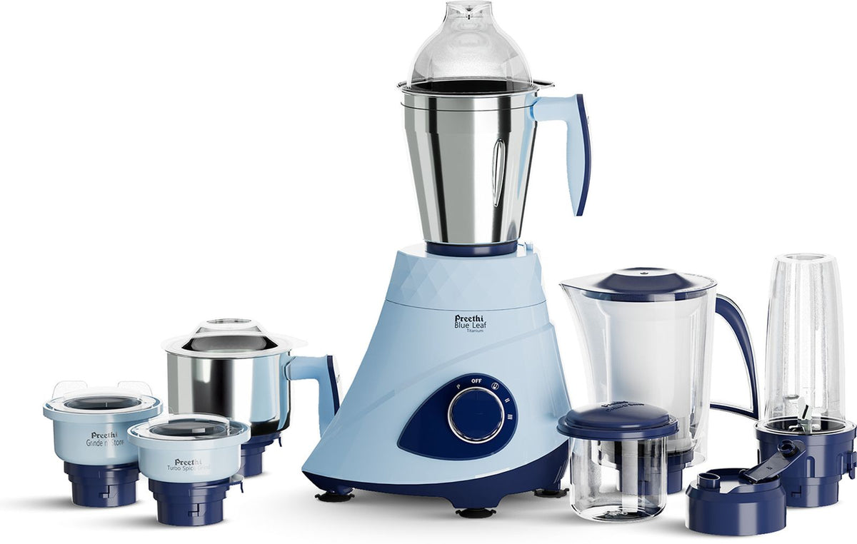 PREETHI:MIXER GRINDER:BLUE LEAF TITANIUM 15.0