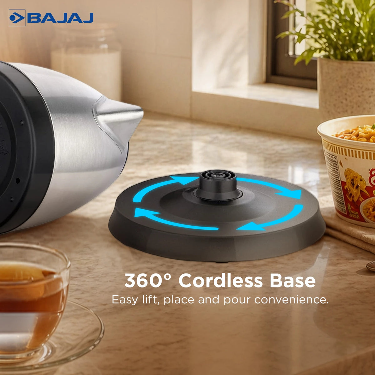 BAJAJ:ELECTRIC KETTLE:KTX 1.8 L DLX