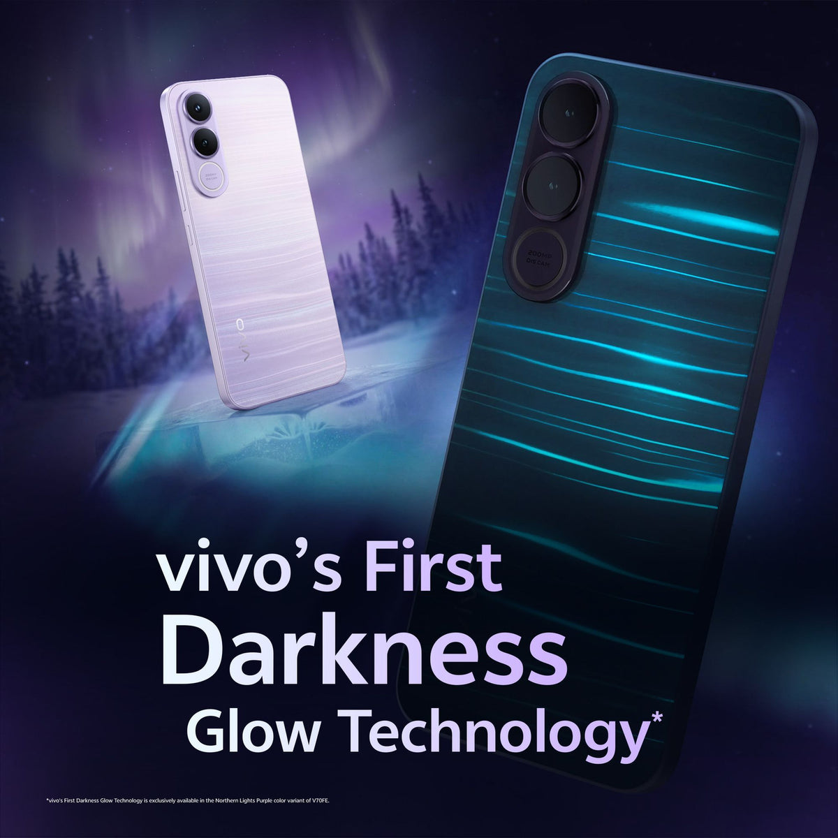Vivo V70FE (Northern Lights Purple, 256 GB) (8 GB RAM)