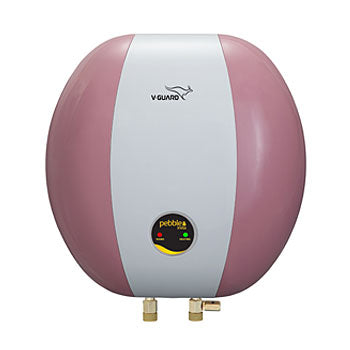 V GUARD:WATER HEATER:Pebble Insta 3L Pink White