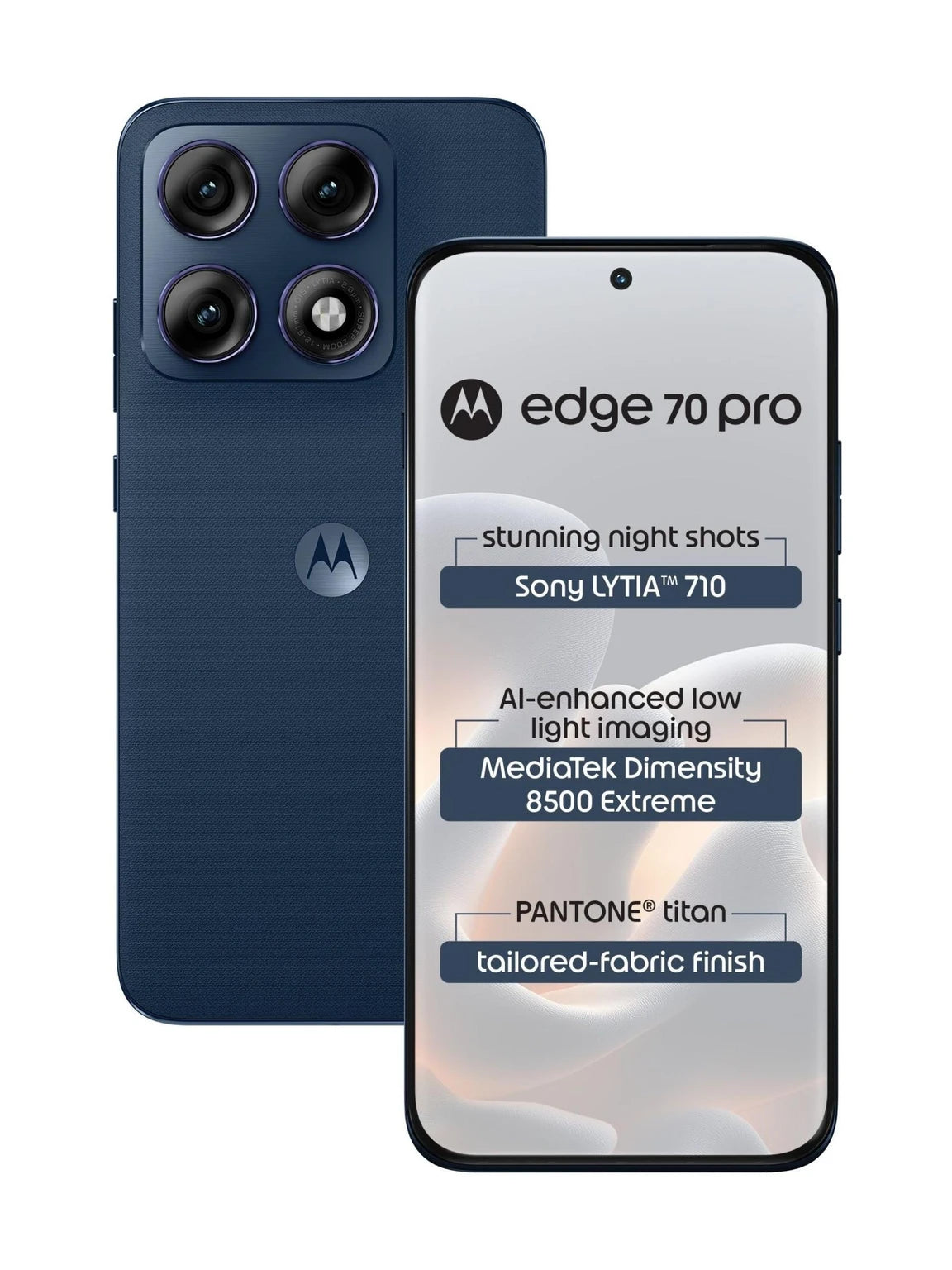 MOTOROLA:SMART PHONES:EDGE 70 MAX 8/256 DARK SHADOW PBCV0000IN