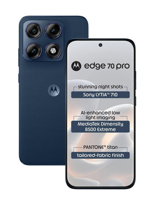 MOTOROLA:SMART PHONES:EDGE 70 MAX 8/256 DARK SHADOW PBCV0000IN