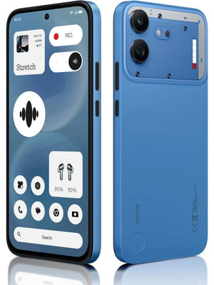 NOTHING:SMART PHONES:PHONE 4B 8/256GB BLUE