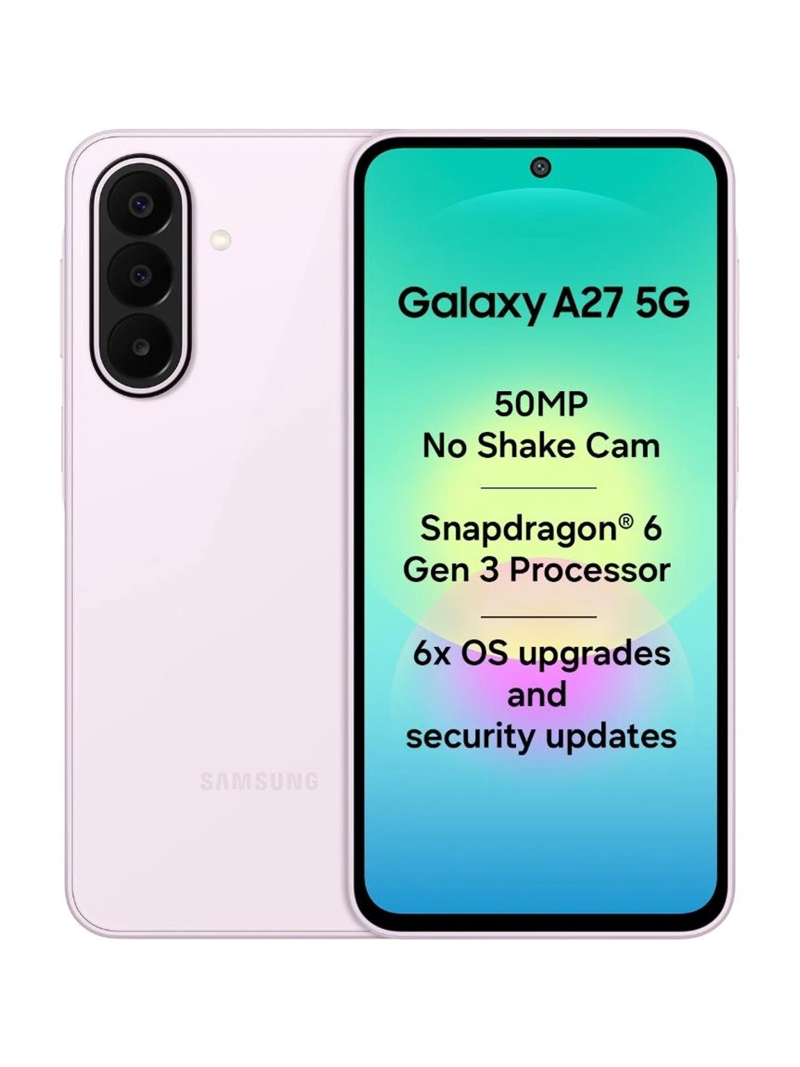 SAMSUNG:SMART PHONES:A27 6/128 PINK SM-A276BLID