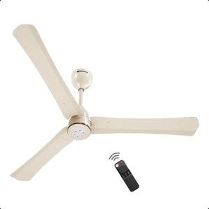 ATOMBERG:CEILING FAN:RENESA HALO SMART 1200MM WITH REMOTE CONTROL | SEA SAND IVORY