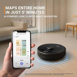 EUREKA FORBES:ROBO VACCUM CLEANER:FORBES SMARTCLEAN WITH AUTO BIN S2