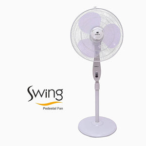 HAVELLS:PEDESTAL FAN:400MM SWING PEDESTAL WHITE