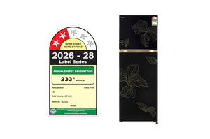 LG:REFRIGERATOR:GLT2526WWRO.AROZEBN 251 LTR RADIANT ONYX