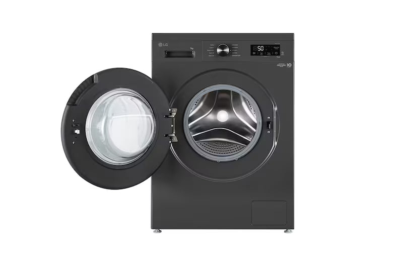 LG:WASHING MACHINE:FHB1207Z4M.AMBQEIL 7.0 KG MIDDLE BLACK