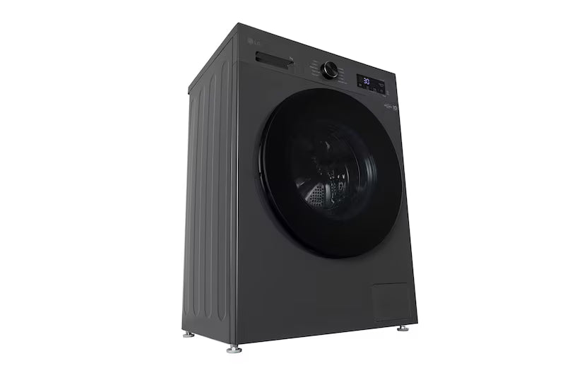 LG:WASHING MACHINE:FHB1207Z4M.AMBQEIL 7.0 KG MIDDLE BLACK