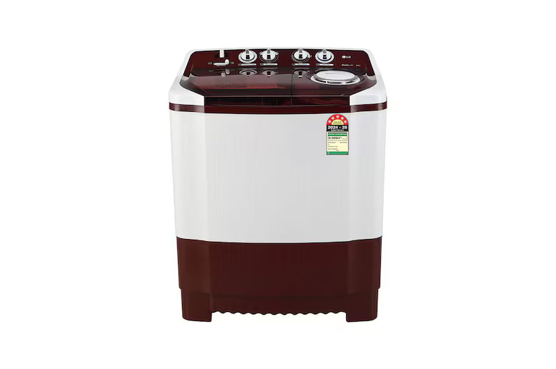 LG:WASHING MACHINE:P8035SRAZA.ABGQEIL 8.0 KG BURGUNDY