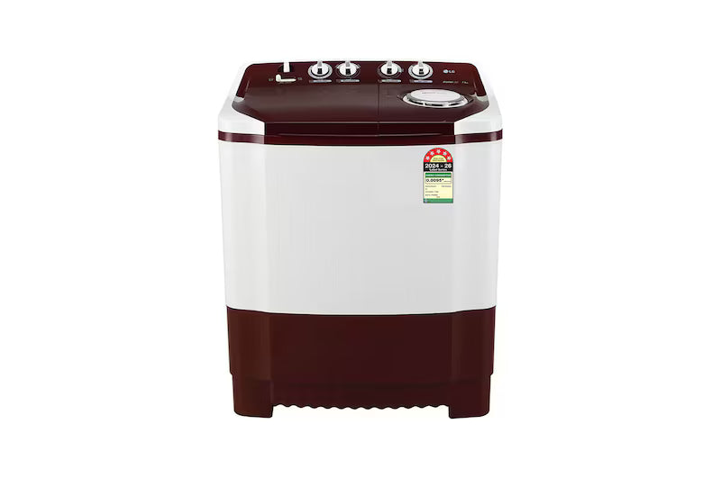 LG:WASHING MACHINE:P7510RRAZ.ABGQEIL 7.5 KG Burgundy