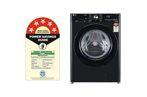 LG:WASHING MACHINE:FHP1210Z3O 10 KG ONYX BLACK