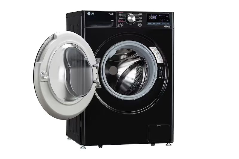 LG:WASHING MACHINE:FHP1210Z3O 10 KG ONYX BLACK