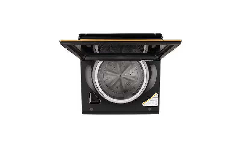 LG:WASHING MACHINE:T90KMOB1Z.ANBQEIL 9 KG ONYX BLACK