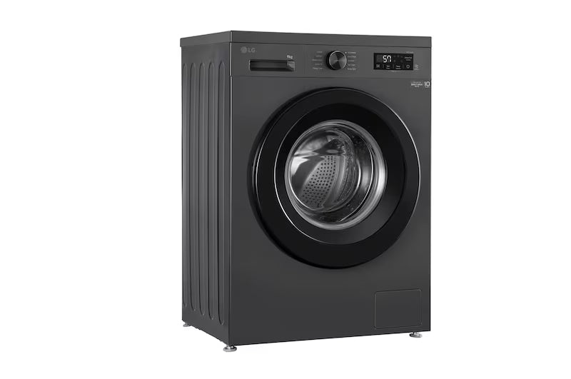 LG:WASHING MACHINE:FHB1209Z2M.AMBQEIL 9.0 KG BLACK