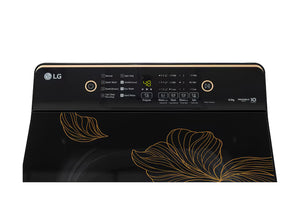 LG:WASHING MACHINE:T80KMOB1Z.ANBQEIL 8 KG Onyx Black