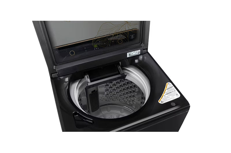 LG:WASHING MACHINE:T80KMOB1Z.ANBQEIL 8 KG Onyx Black
