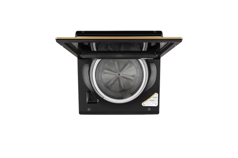 LG:WASHING MACHINE:T80KMOB1Z.ANBQEIL 8 KG Onyx Black