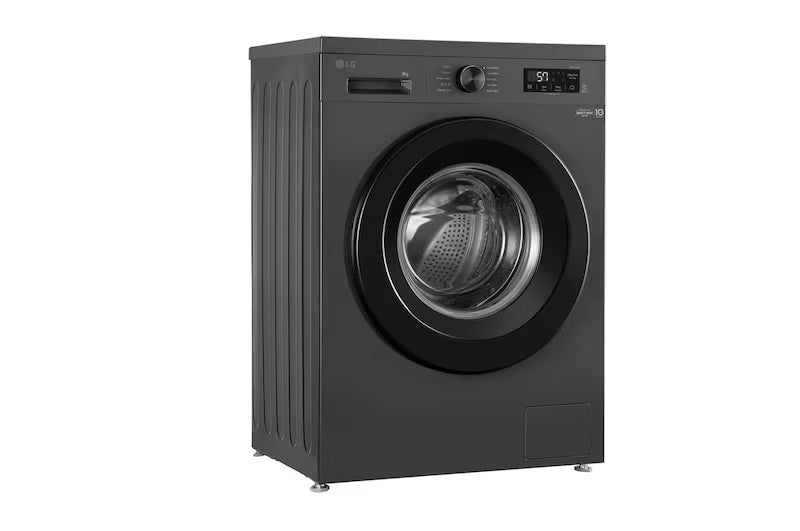 LG:WASHING MACHINE:FHB1208Z2M.AMBQEIL 8.0 KG BLACK