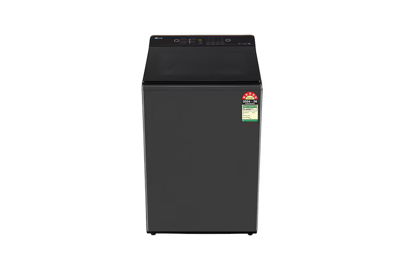 LG:WASHING MACHINE:T90KMMB3Z.ABMQEIL 9.0 KG MIDDLE BLACK