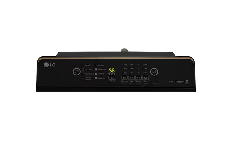 LG:WASHING MACHINE:T90KMMB3Z.ABMQEIL 9.0 KG MIDDLE BLACK